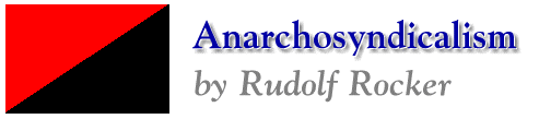 Anarchosyndicalism by Rudolf Rocker